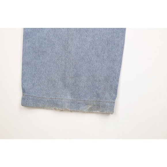 Vintage 90s Marithe Francois Girbaud Mens 36x30 Baggy Stonewash Button Fly Jeans - Picture 15 of 16